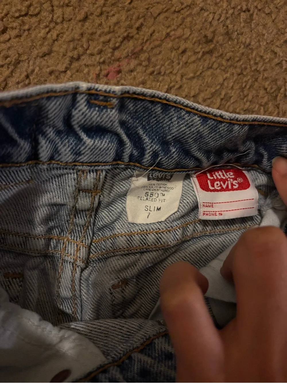 Levi's Light Blue Kids' Straight-Leg Jeans
